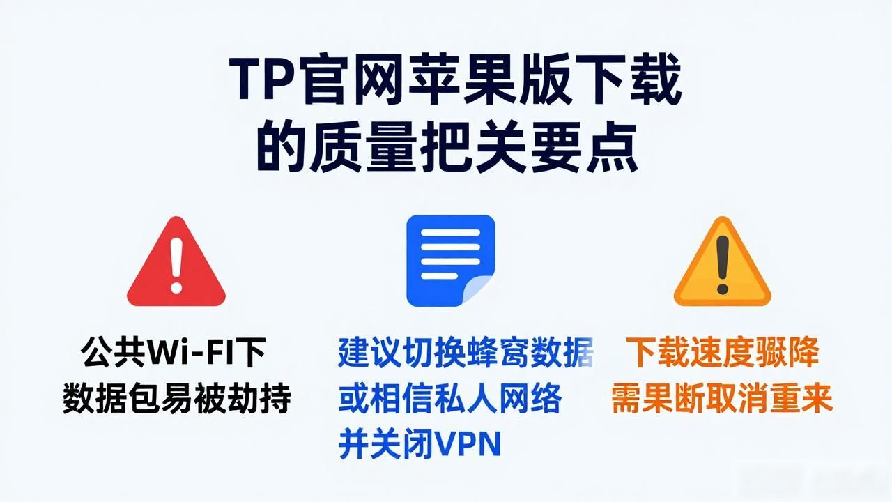 TP官网苹果版下载的质量把关要点