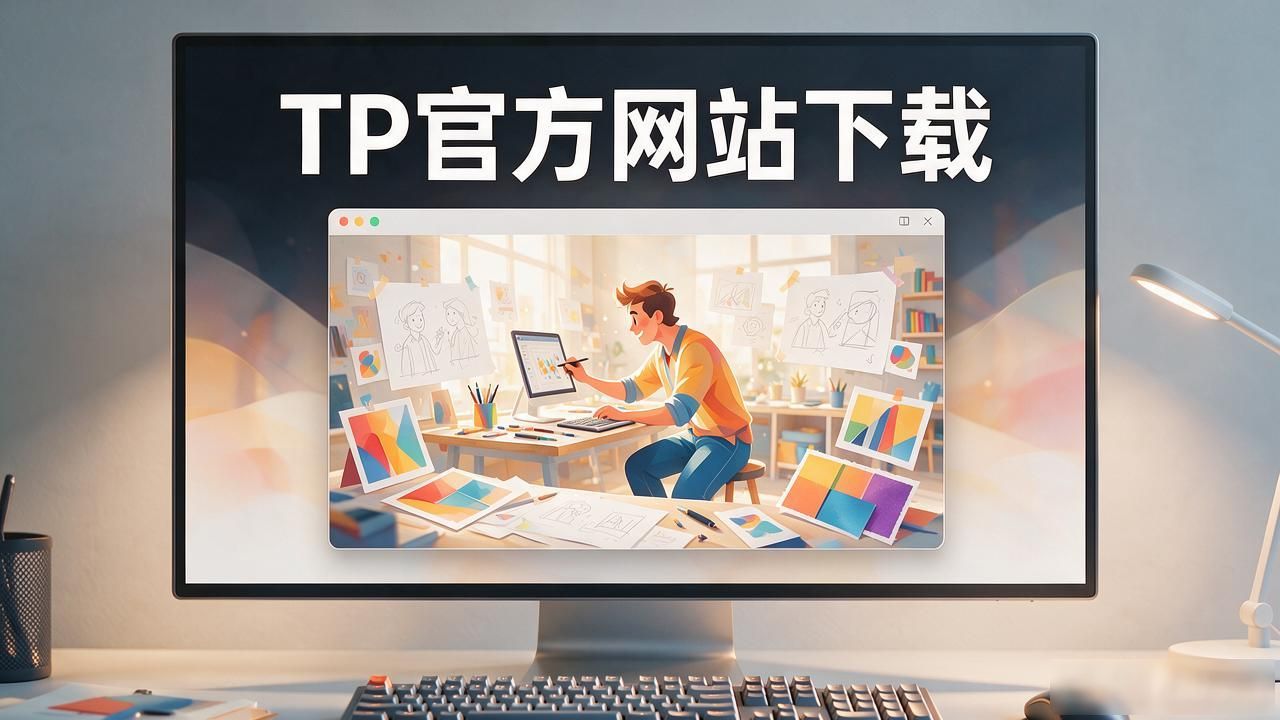 品牌认知扎根瞬间_官网下载页设计_如何通过TP官方网站下载建立品牌认知