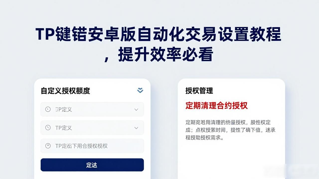 TP钱包安卓版自动化交易设置教程，提升效率必看