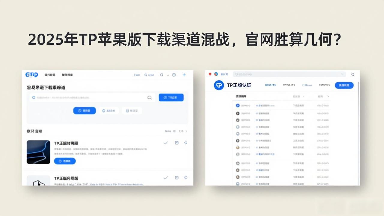 2025年TP苹果版下载渠道混战，官网胜算几何？