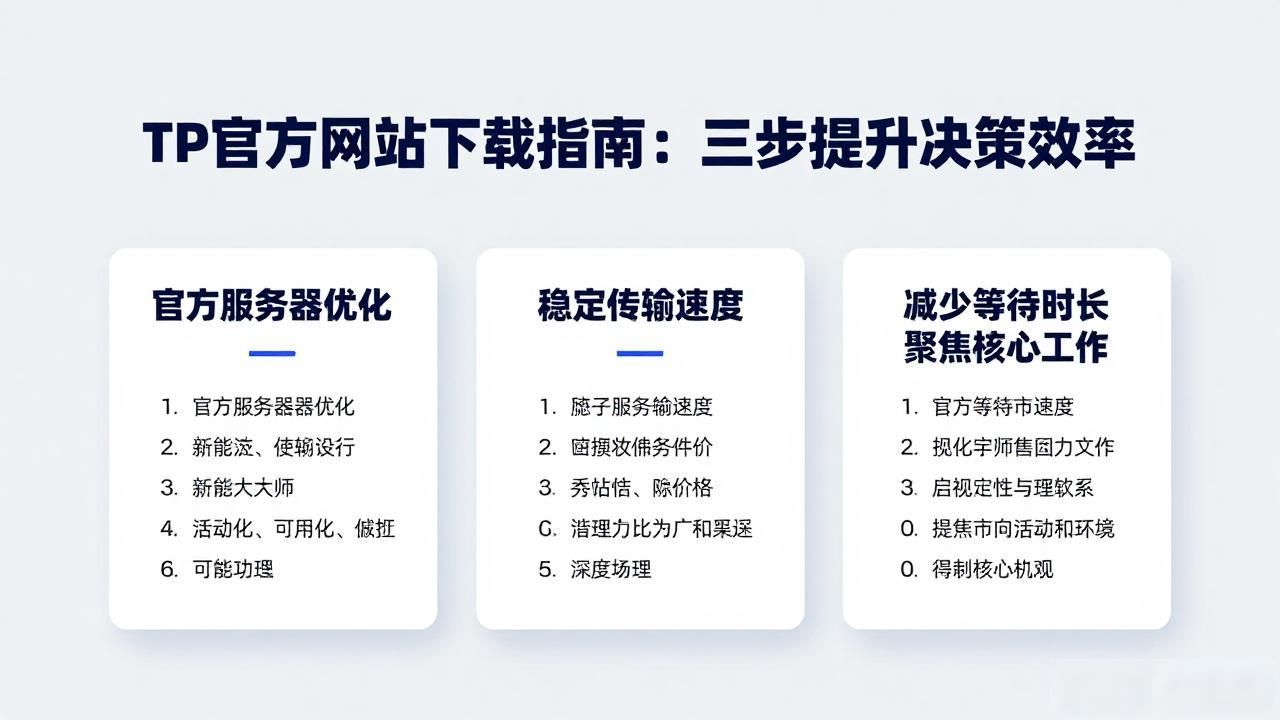 TP官方网址下载指南：三步提升决策效率