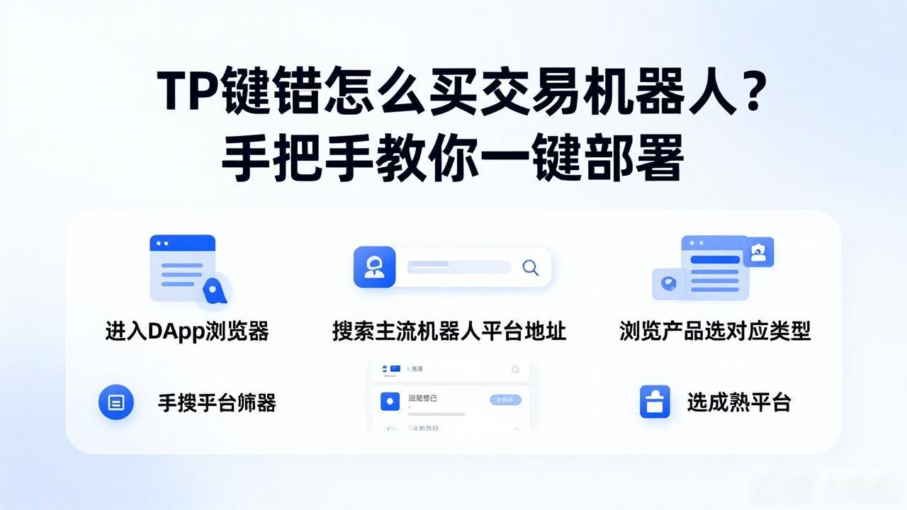 tp钱包购买机器人步骤详解_TP钱包搭配机器人交易流程_加密货币交易机器人购买部署