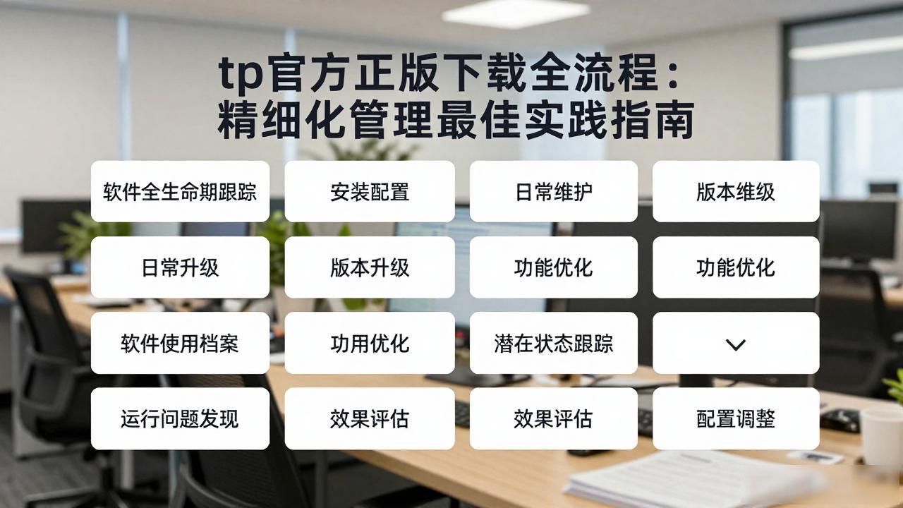 tp官方正版下载全流程：精细化管理最佳实践指南