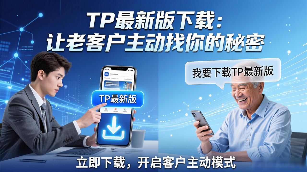 TP最新版下载：让老客户主动找你的秘密