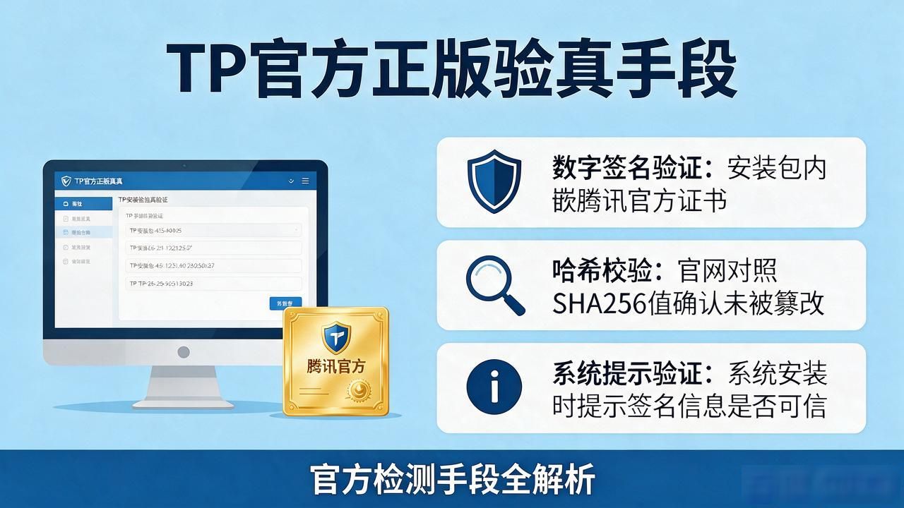 TP官方正版怎么验真假？官方检测手段全解析