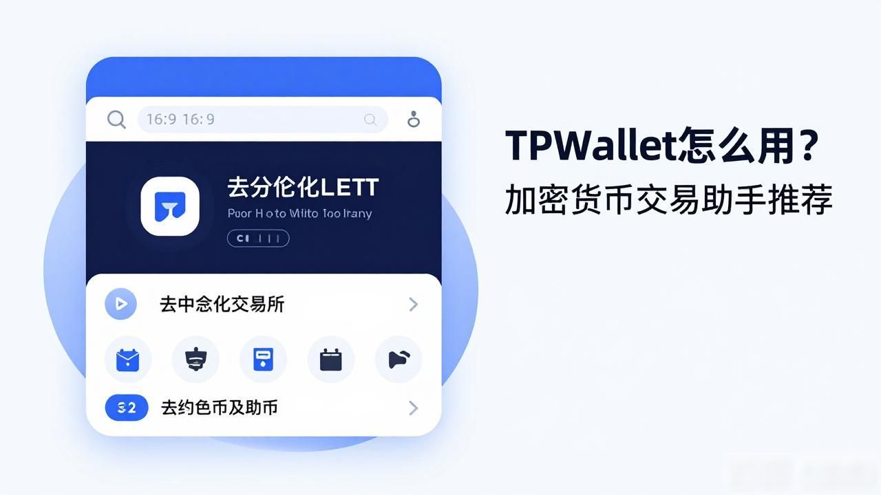TPWallet怎么用？加密货币交易助手推荐