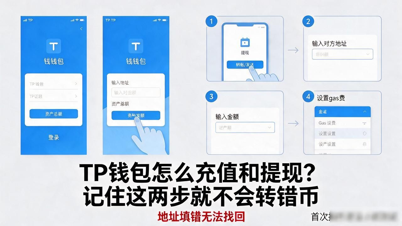 TP钱包怎么充值和提现？记住这两步就不会转错币