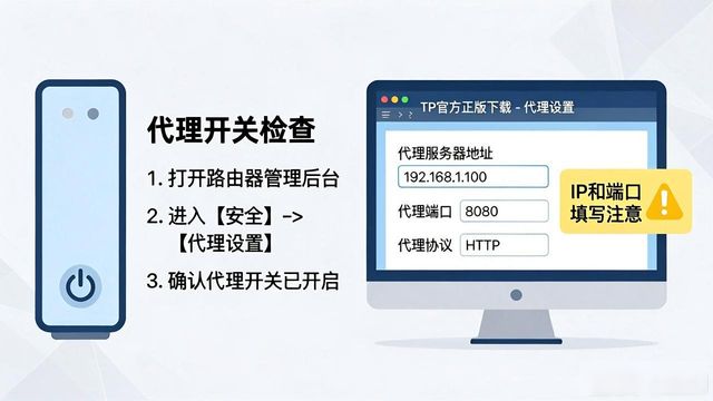 TP官方正版下载后网络设置教程