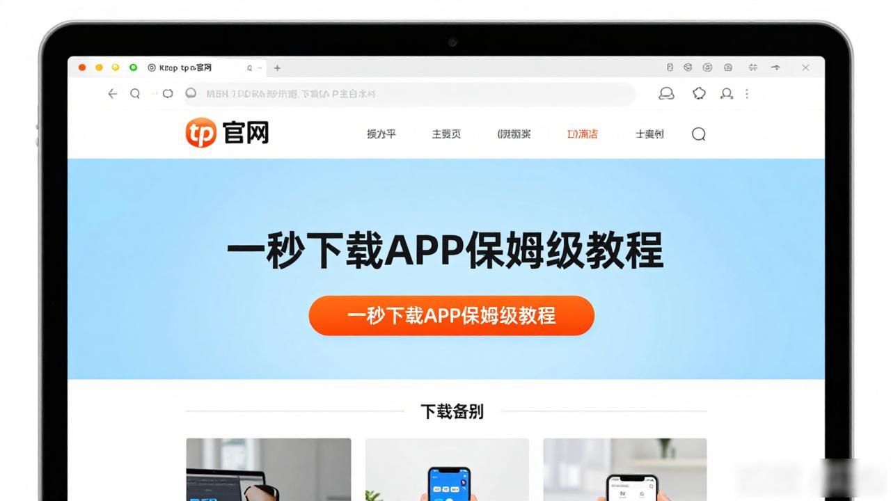 tp官网在哪找？一秒下载APP保姆级教程
