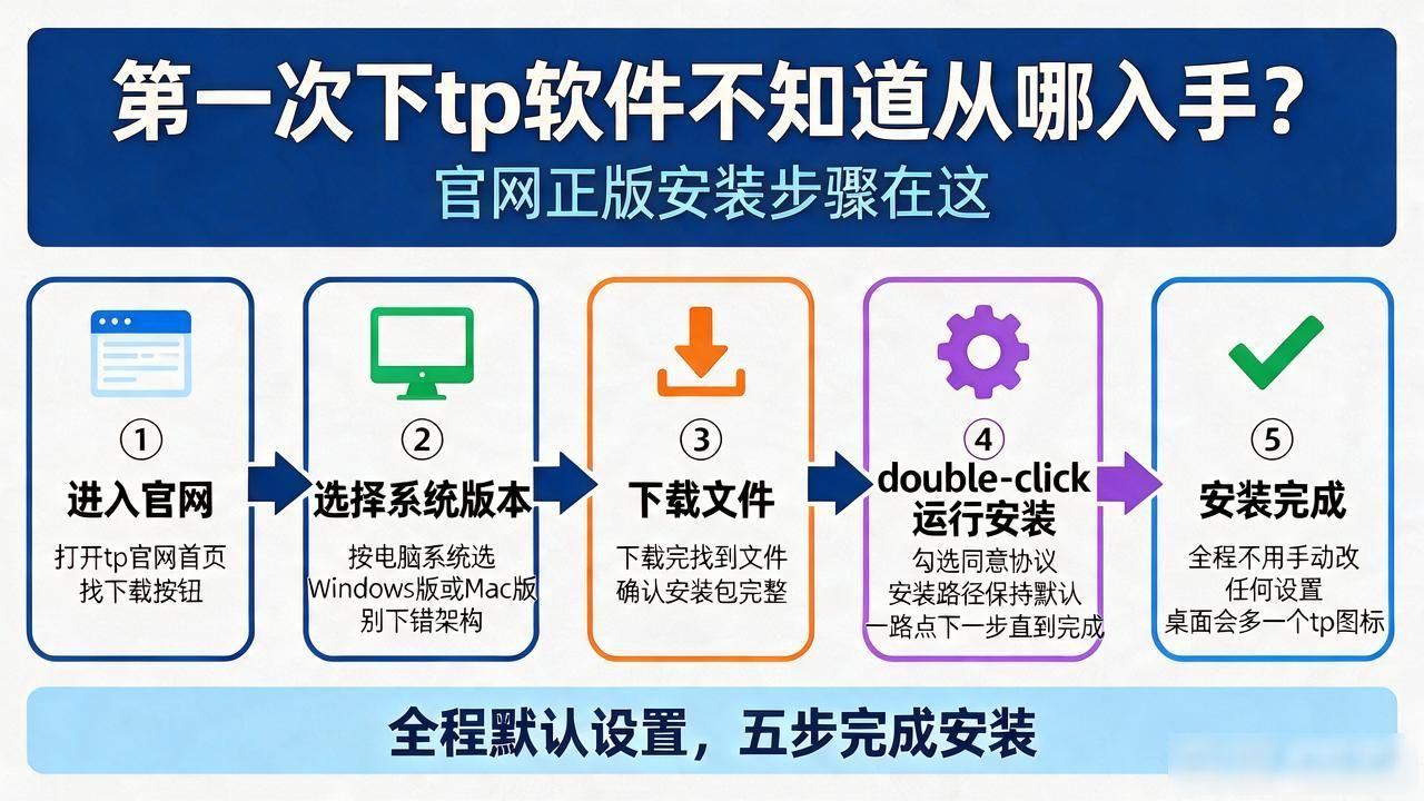 官网下载_破解版风险_从零开始：新手用户如何在tp官网下载安装官方正版的完整步骤？