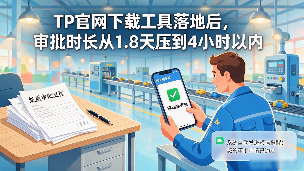 TP官网下载工具落地后，我们工厂业务流程提效实操记录