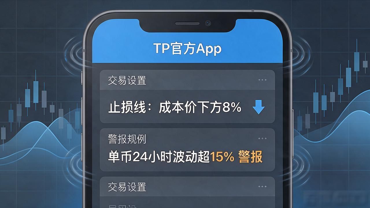 tp官方app怎么设风险警报？市场大波动来了不再慌