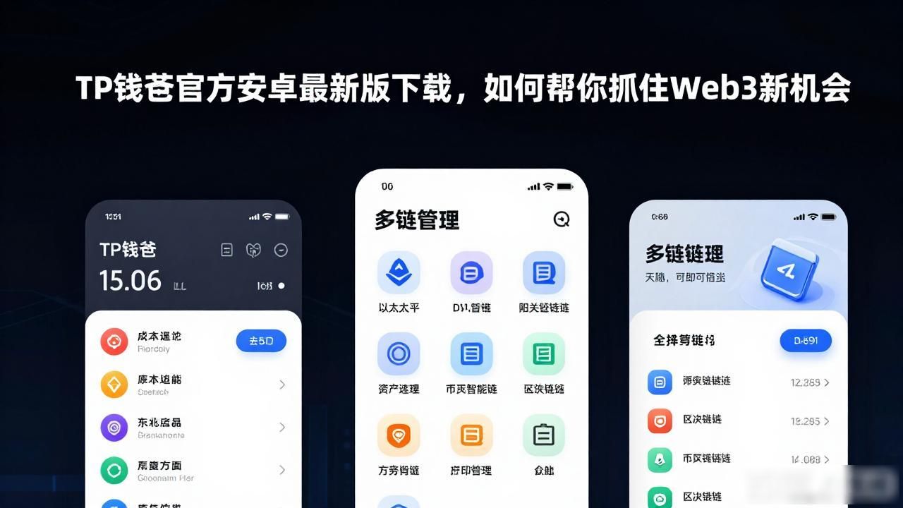 TokenPocket官方安卓最新版下载渠道_如何通过TP官方安卓最新版本下载为用户创造新机会？_TP钱包多链支持功能