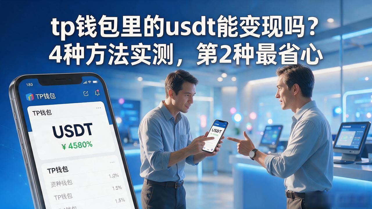 tp钱包里的usdt能变现吗？4种方法实测，第2种最省心