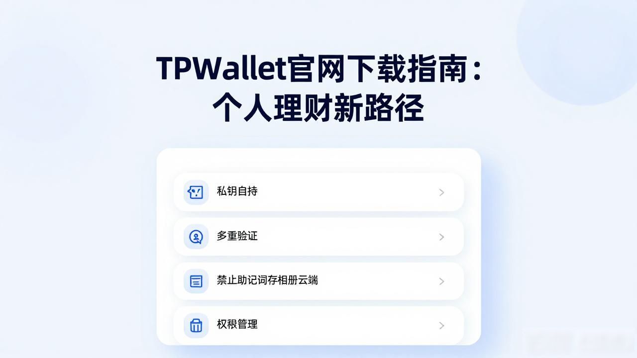 TPWallet官网下载指南：个人理财新路径