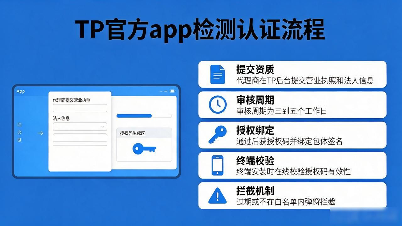 TP渠道授权验签_app官方认证流程_TP官方app的检测与认证流程