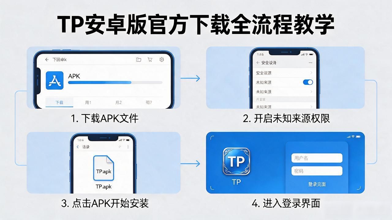 TP安卓版官方下载，从找入口到装好手机就这几步