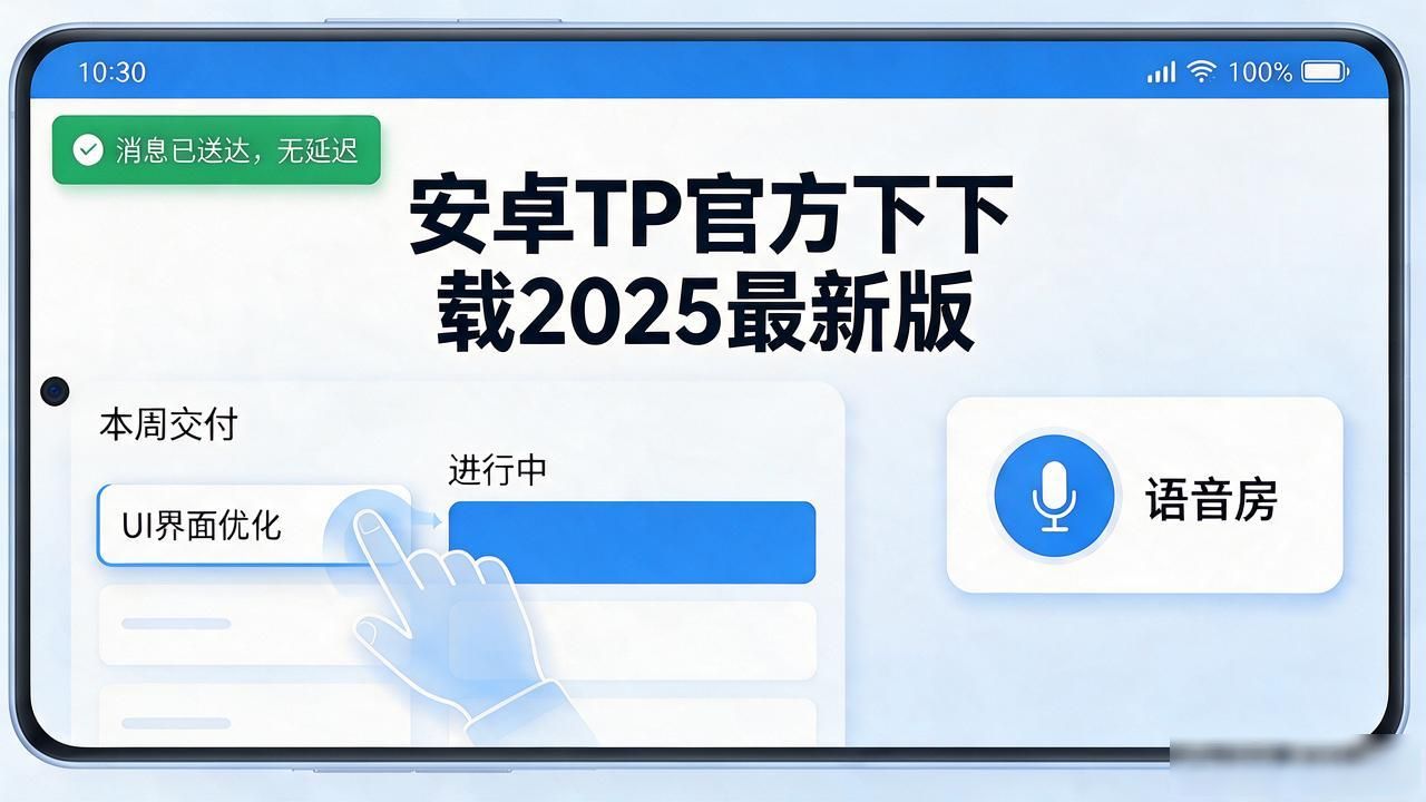 安卓TP官方下载2025最新版，团队沟通效率直接拉满