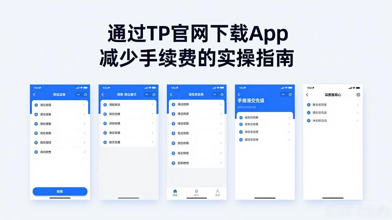 通过TP官网下载App减少手续费的实操指南