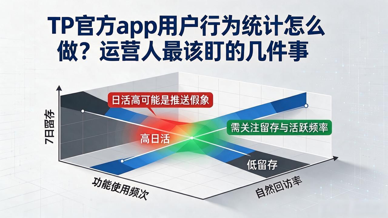 TP官方app用户行为统计怎么做？运营人最该盯的几件事