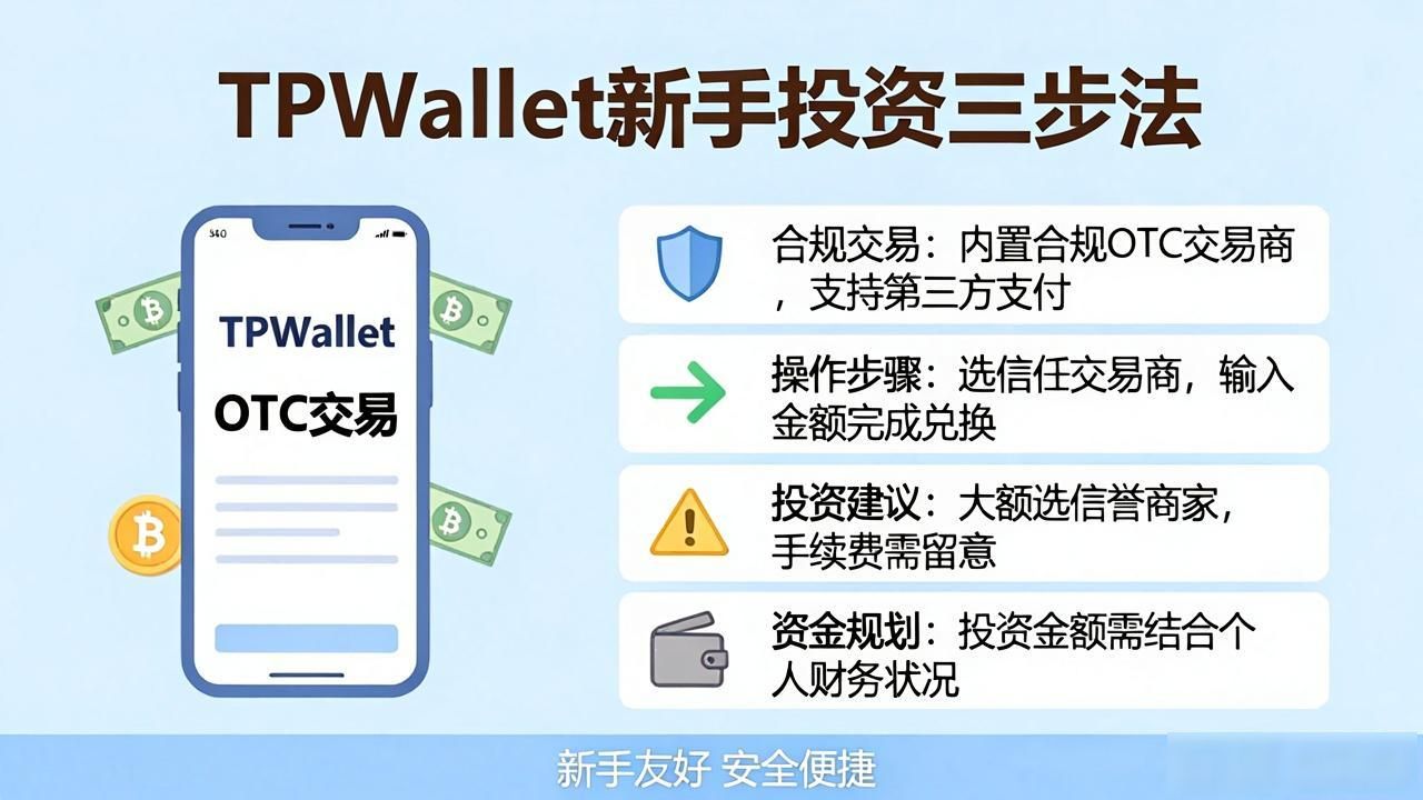 如何通过TPWallet实现简易投资?_新手如何选择加密货币投资工具 TPWallet多链钱包使用教程 加密货币新手购买流程