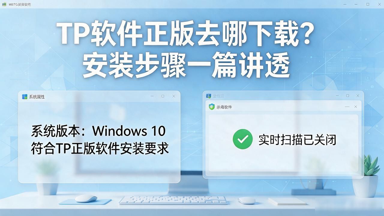 TP正版软件安装指南:官方正版下载详解_下载TP官网正版安装包_安装TP软件教程