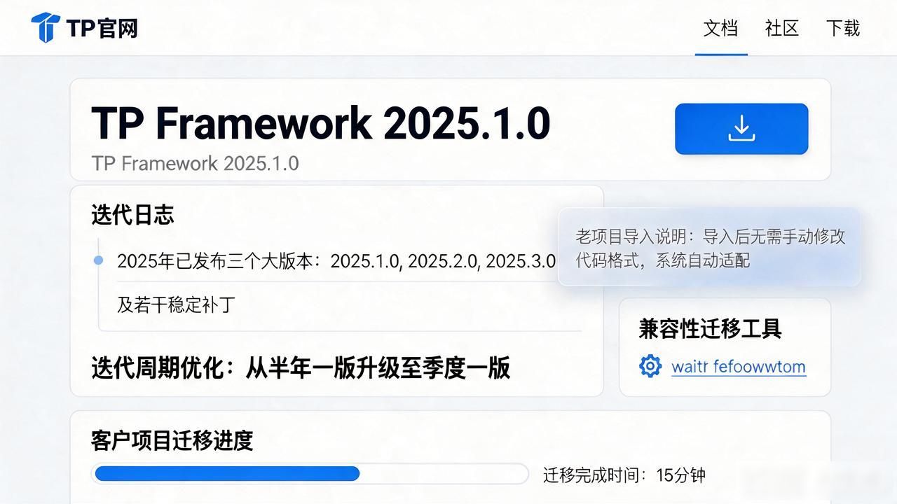 TP官网2025最新版下载指南，功能更新与版本迭代全解析
