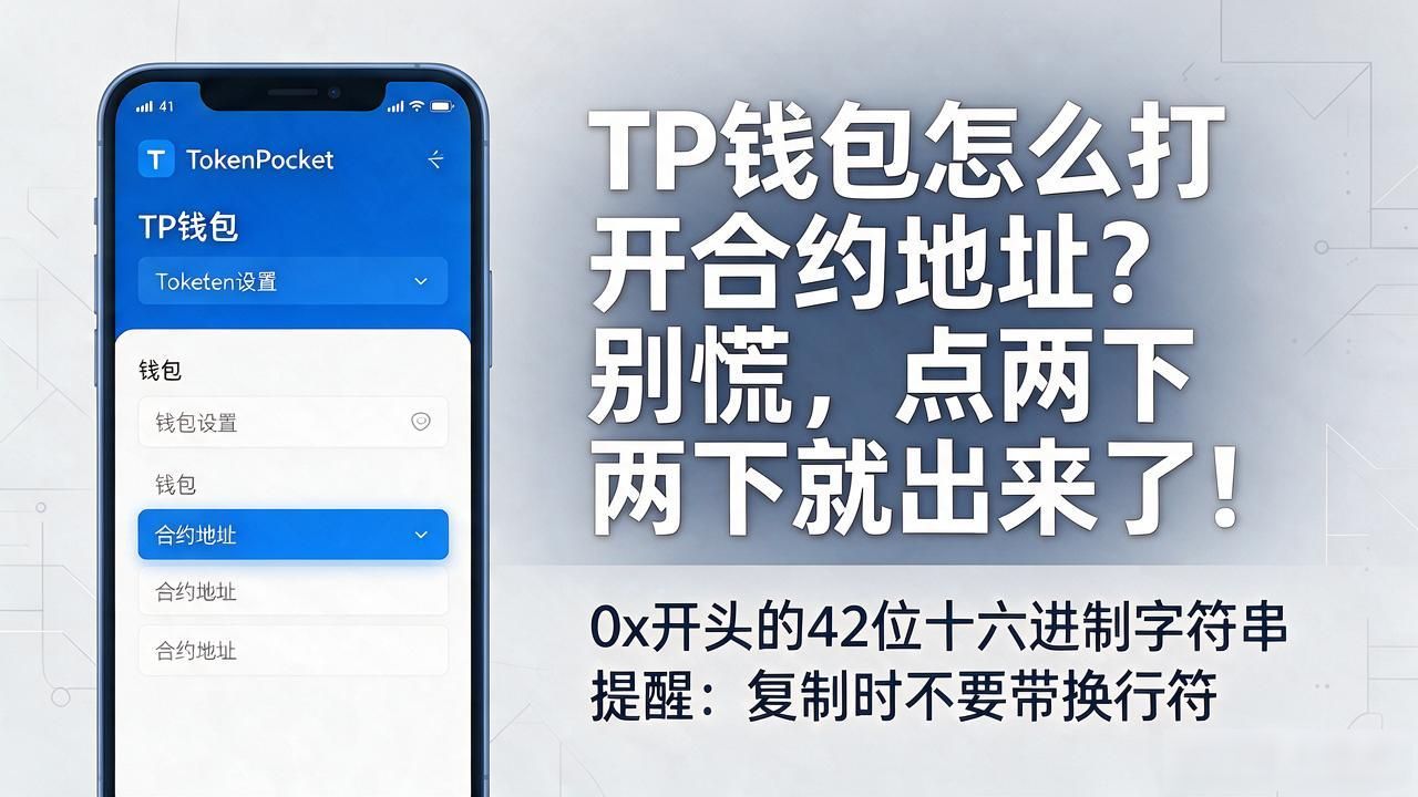 TP钱包怎么打开合约地址？别慌，点两下就出来了