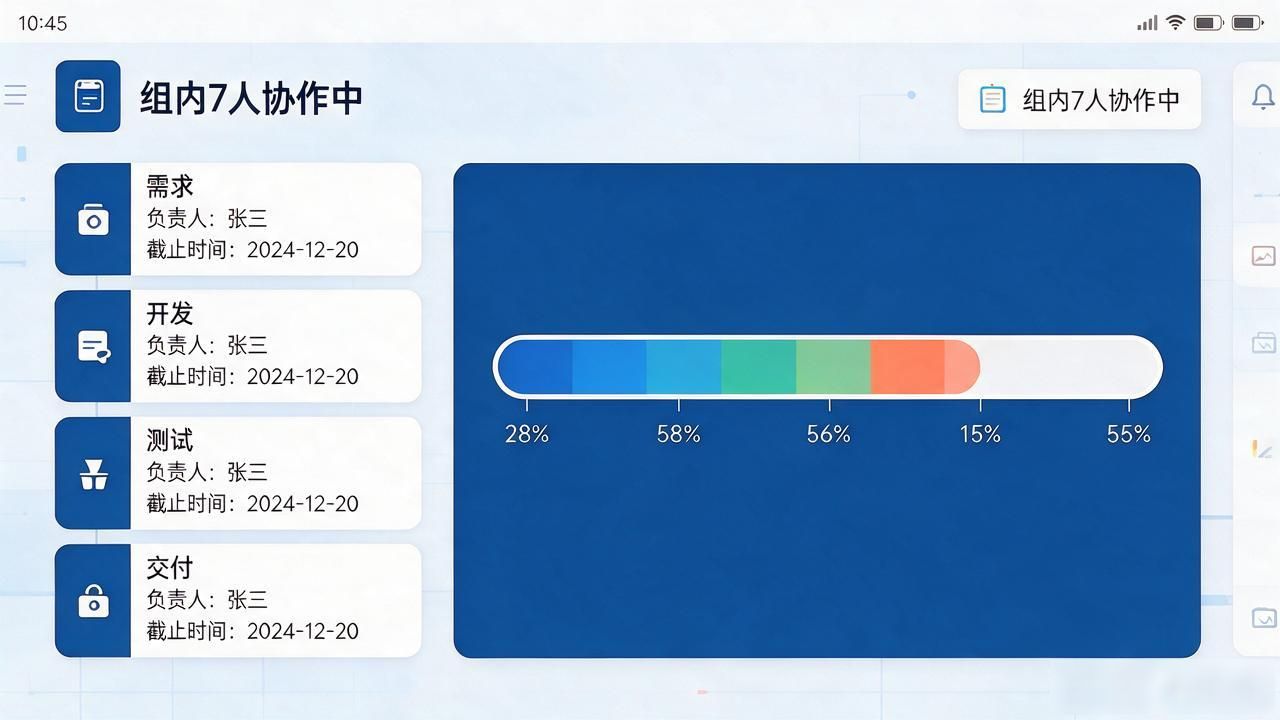 建团队角色分工_任务流管理_如何在TP安卓版官方正版中创建高效团队