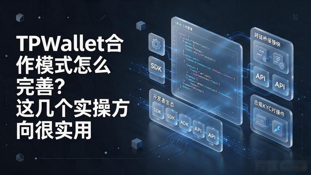 TPWallet合作模式怎么完善？这几个实操方向很实用