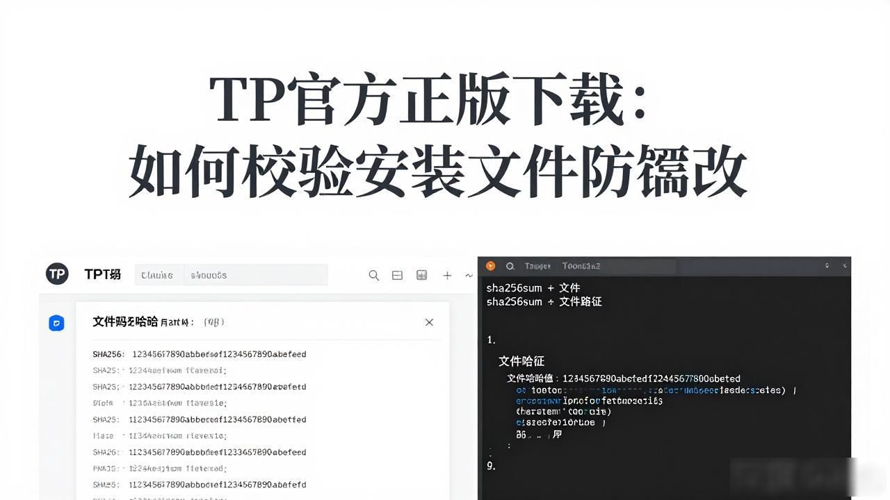 TP钱包文件校验_加密货币钱包安全_TP官方正版下载安装文件校验方法介绍