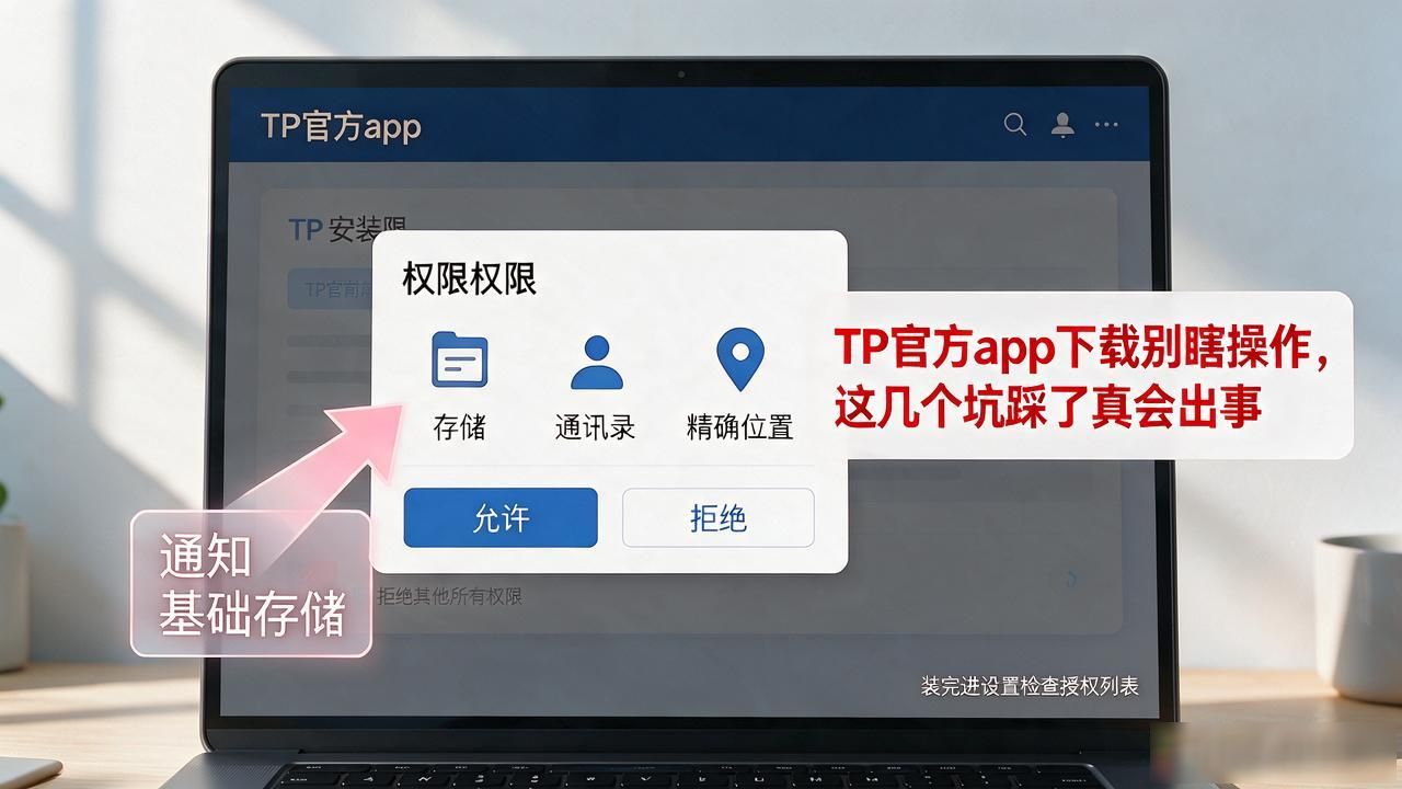 TP官方app下载别瞎操作，这几个坑踩了真会出事