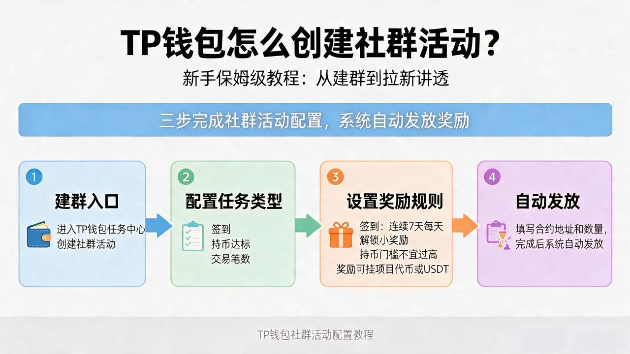 TP钱包怎么创建社群活动？新手保姆级教程从建群到拉新讲透