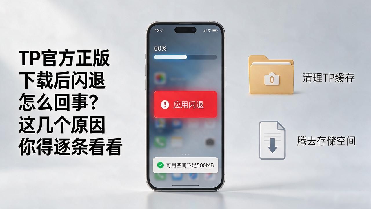系统版本过低导致闪退_tp官方正版下载后出现闪退原因分析_TP闪退原因排查