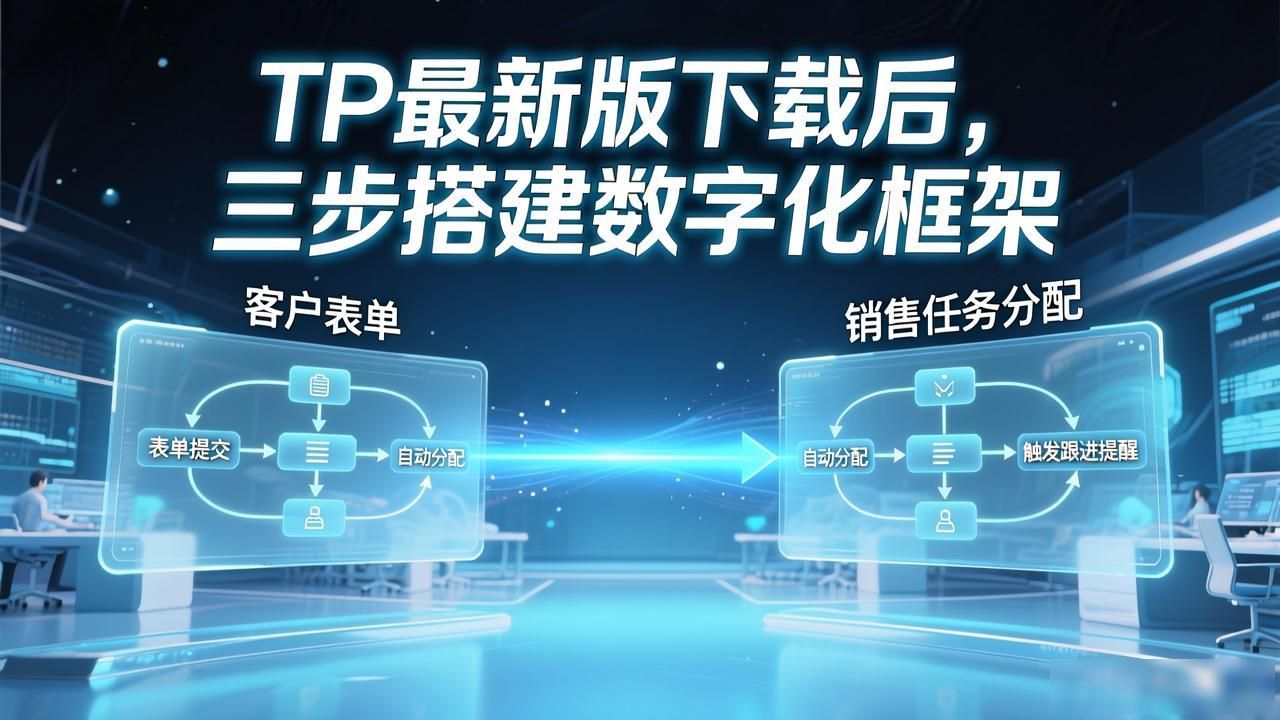 TP最新版下载后，三步搭建数字化框架