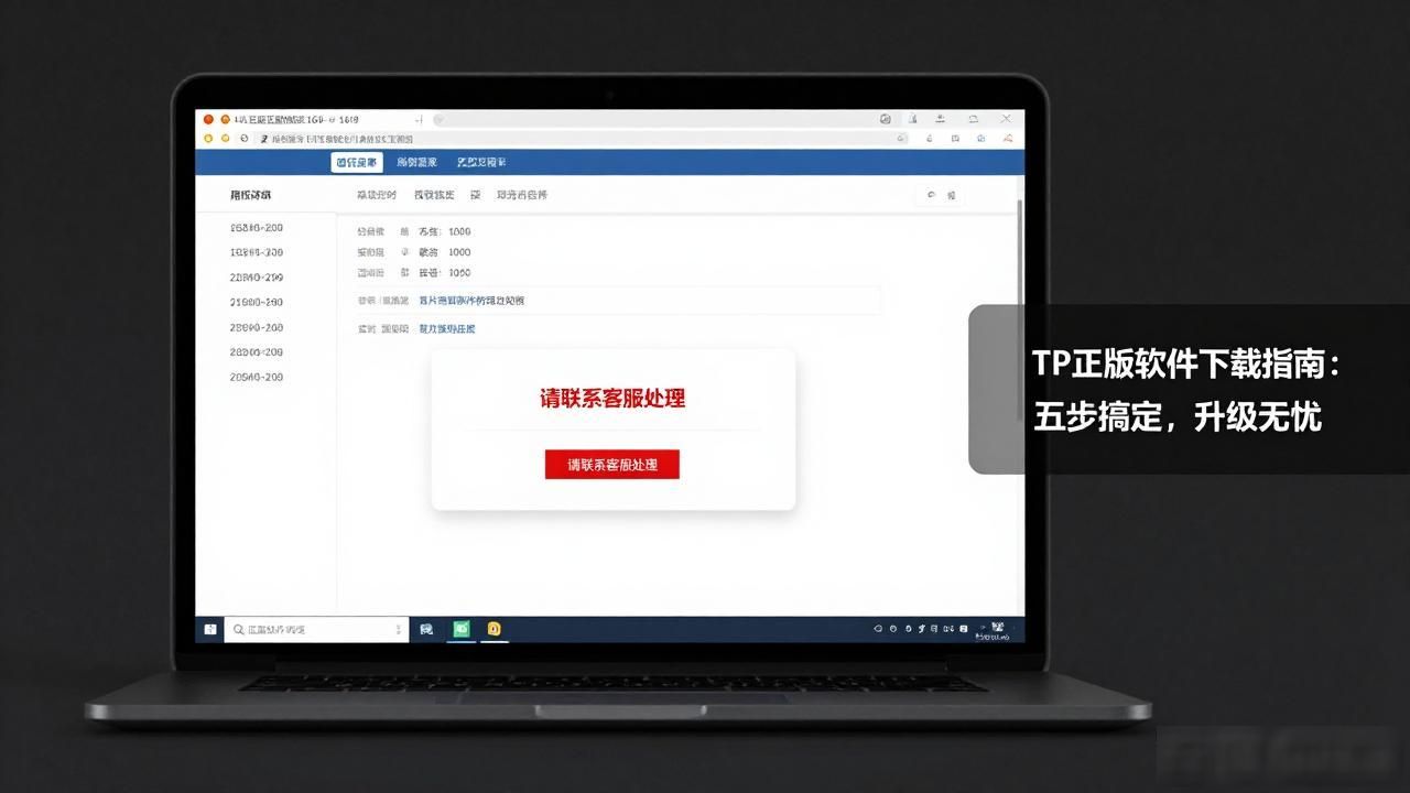 TP正版软件下载指南：五步搞定，升级无忧