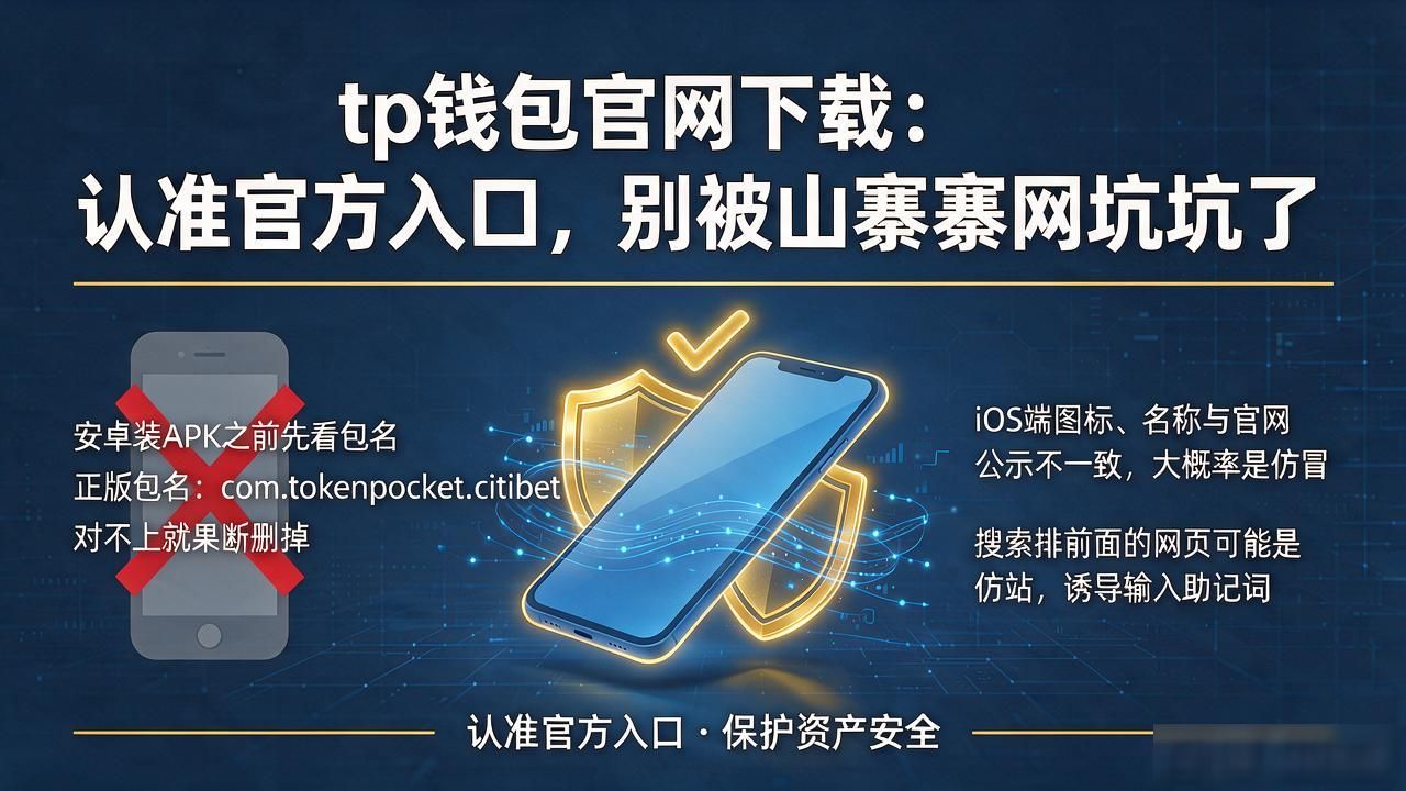 tp钱包官网下载：认准官方入口，别被山寨APP坑了