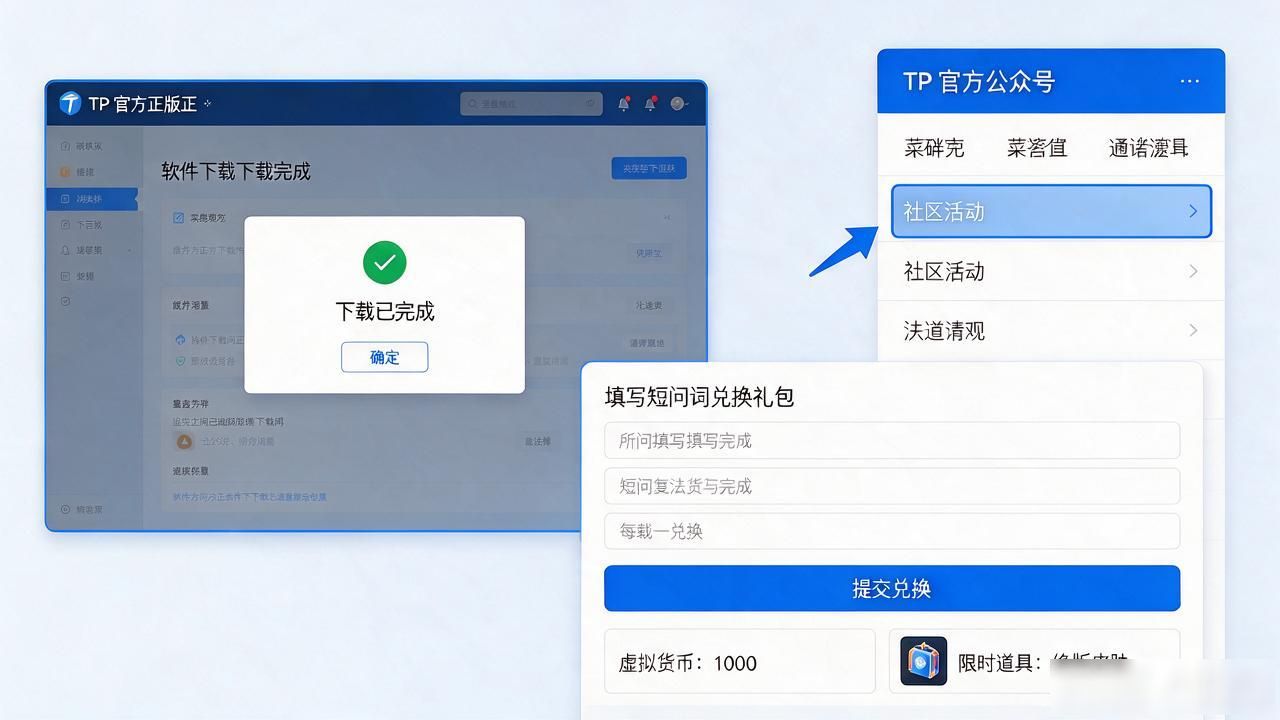 TP官方正版下载后官方礼包怎么领？入口和易踩的坑都列了