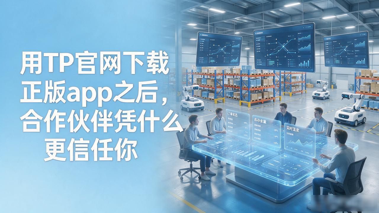 用TP官网下载正版app之后，合作伙伴凭什么更信任你