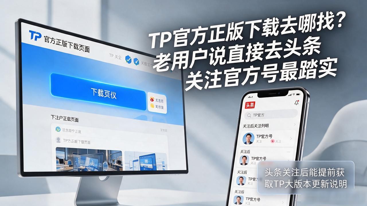 TP官方正版下载去哪找？老用户说直接去头条关注官方号最踏实