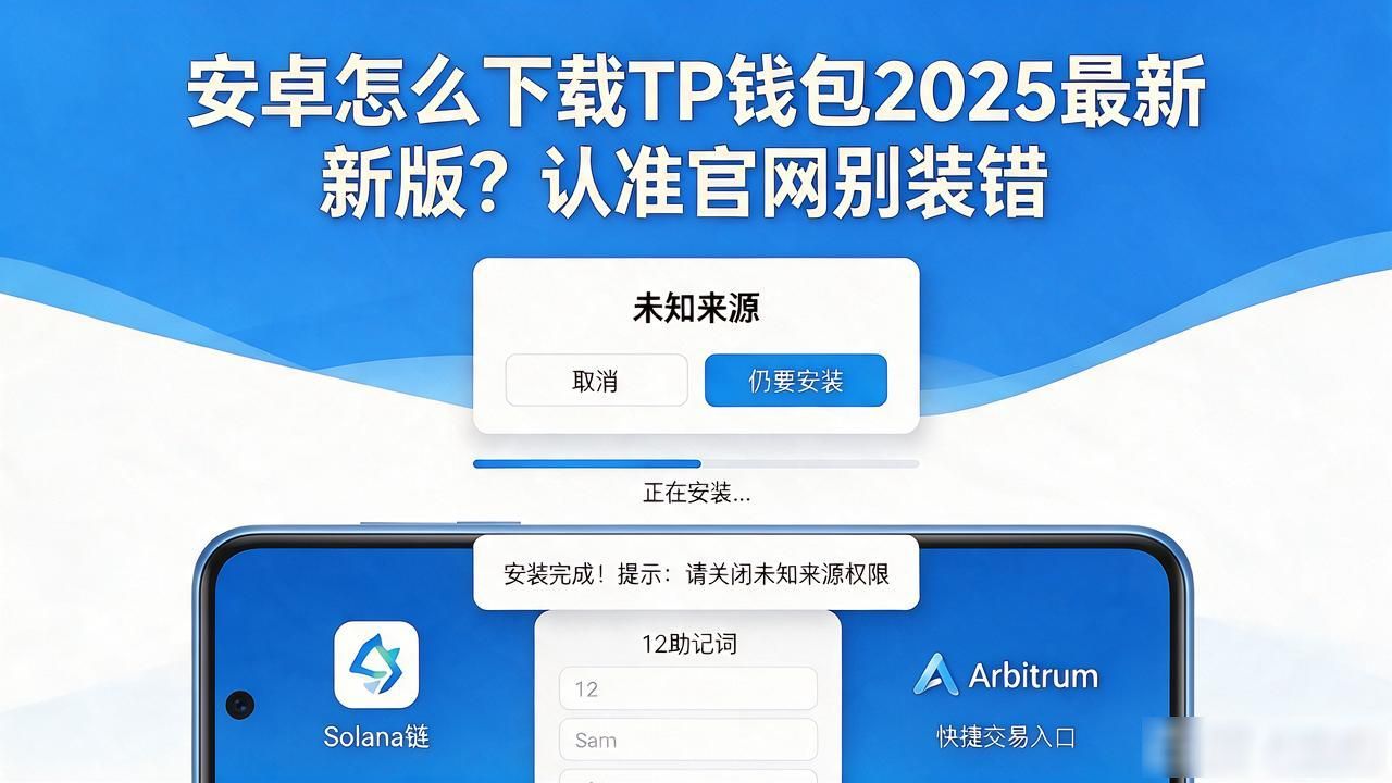 安卓怎么下载TP钱包2025最新版？认准官网别装错